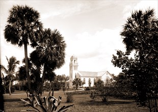 Bethesda by the Sea, Palm Beach, Fla, Churches, United States, Florida, Palm Beach, 1880