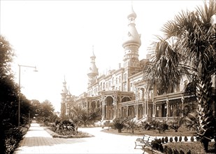 Tampa Bay Hotel, Tampa, Fla, Resorts, Hotels, United States, Florida, Tampa, 1900