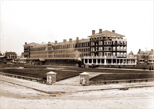 Hotel Brighton, Atlantic City, N.J, Hotels, United States, New Jersey, Atlantic City, 1880