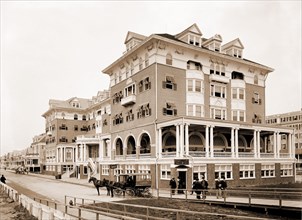 Hotel St. Charles, Atlantic City, N.J, Hotels, United States, New Jersey, Atlantic City, 1880