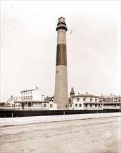 Absecon Light House, Atlantic City, N.J, Lighthouses, United States, New Jersey, Atlantic City,