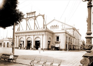 Tacon Theatre, Havana, Cuba, Teatro Nacional (Havana, Cuba), Theaters, Cuba, Havana, 1900