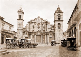 Cathedral of Havana, Havana, Cathedrals, Cuba, Havana, 1900