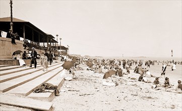 State bath house, Revere Beach, Mass, Beaches, Bathhouses, United States, Massachusetts, Revere,