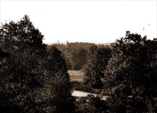 Golf course in the mountains, possibly a New York resort, Mountains, Golf, 1900