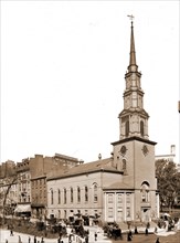 Park Street Church, Boston, Mass, Churches, Commercial facilities, United States, Massachusetts,