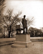 Lincoln statue, Lincoln Park, Chicago, Ill, Lincoln, Abraham,, 1809-1865, Statues, Sculpture,