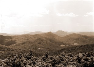 Blue Ridge from Mt. Toxaway, Sapphire, N.C, The, Mountains, United States, North Carolina,