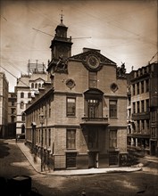 Boston, Mass, Old State House, Old State House (Boston, Mass.), Capitols, United States,