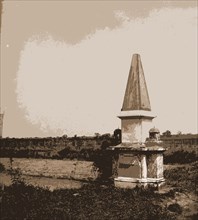 Monument of Col. William Byrd, Westover, Va, Byrd, William,, 1674-1744, Tomb, Tombs & sepulchral