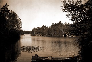 Outlet, Upper St. Regis Lake, Adirondack Mountains, The, Canoes, Lakes & ponds, Mountains, United