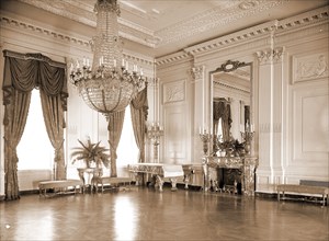 A Corner of the East Room, White House, Official residences, Reception rooms, United States,