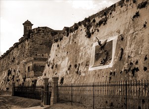 Havana, Cuba, execution wall in Cabanas, Castillo de San Carlos de la Cabana (Havana, Cuba),