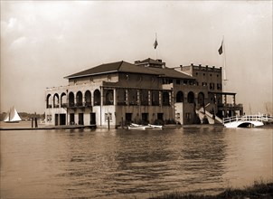 Detroit Boat Club, Belle Isle Park, Boat clubs, Clubhouses, Waterfronts, United States, Michigan,