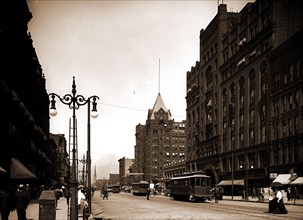 Superior Street, Cleveland, Ohio, Streets, United States, Ohio, Cleveland, 1905