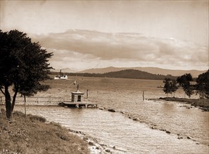 Endicott Rock and outlet, Lake Winnipesaukee, N.H, Lakes & ponds, Piers & wharves, Discovery &