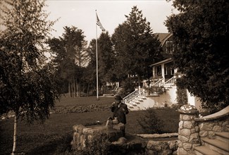 Flowing well, Wequetonsing, Mich, A, Wells, United States, Michigan, Wequetonsing, 1906