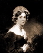 Lady Lyndhurst, head-and-shoulders portrait, Lawrence, Thomas, Sir, 1769-1830, Women, 1900