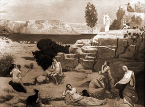 A vision of antiquity, Puvis de Chavannes, Pierre, 1824-1898, Myths, 1900
