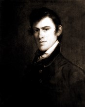 John Grimes, head-and-shoulders portrait, 1812, Jouett, Matthew Harris, 1787-1827, Men, 1900
