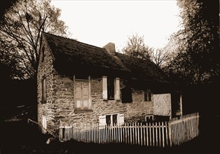 Old home of David Rittenhouse, Fairmount Park, Philadelphia, Pa, Stone buildings, Parks, United