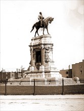 Robert E. Lee monument, Richmond, Va, Lee, Robert E., (Robert Edward), 1807-1870, Statues,