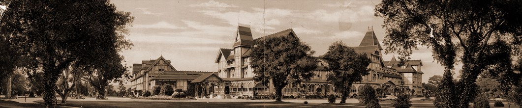 Hotel del Monte, Del Monte i.e. Monterey, California, Jackson, William Henry, 1843-1942, Hotels,