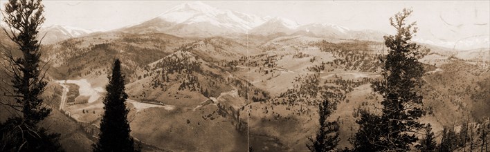 Marshall Pass, Colorado, Jackson, William Henry, 1843-1942, Mountains, United States, Colorado,