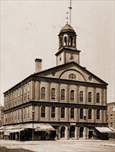 Faneuil Hall, Boston, Faneuil Hall (Boston, Mass.), Markets, Auditoriums, United States,