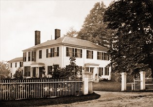 The Emerson House, Concord, Emerson House (Concord, Mass.), Dwellings, United States,