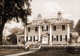 The Longfellow House, Cambridge, Longfellow, Henry Wadsworth, 1807-1882, Homes and haunts,