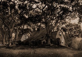 The Old Fairbanks House, Dedham, Massachusetts, Dwellings, United States, Massachusetts, Dedham,