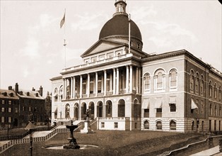 The State House, Boston, Massachusetts State House (Boston, Mass.), Capitols, United States,