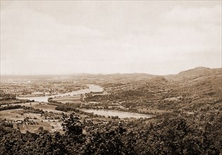 South from Mt. Holyoke, South Hadley, United States, Massachusetts, South Hadley, 1900
