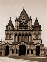 Trinity Church, Boston, Trinity Church (Boston, Mass.), Churches, Plazas, United States,