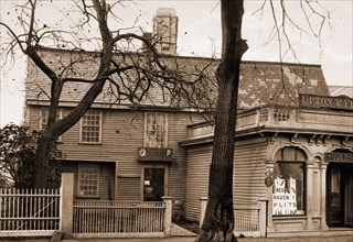 The Witch House, Salem, Antique stores, Dwellings, United States, Massachusetts, Salem, 1901
