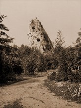Sugar Loaf Rock, Mackinac Island, Rock formations, United States, Michigan, Mackinac Island
