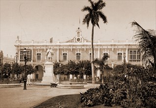 Palacio del Gobierno General, Habana, Jackson, William Henry, 1843-1942, Official residences, Cuba,