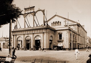 Teatro de Tacon, Habana, Jackson, William Henry, 1843-1942, Theaters, Cuba, Havana, 1900