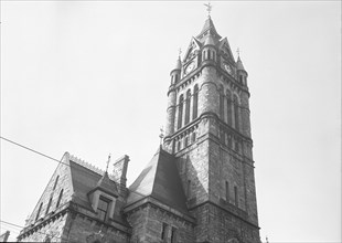 Mt. Holyoke, Massachusetts - Scenes. The City Hall - Norman French - Charles Atwood, Architect,