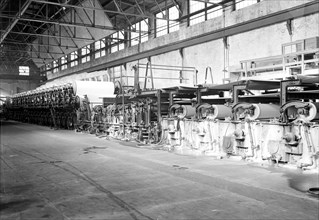 Mt. Holyoke, Massachusetts - Paper. American Writing Paper Co. Cylinder machines (making