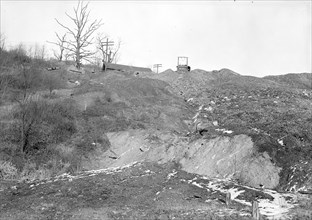 Scott's Run, West Virginia. Worked out coal mine near Pursglove mine No. 4 camp - Scene taken from