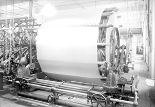 Paterson, New Jersey - Textiles. Jackson Winding and Warping Company. Picture of a Sipp-Eastwood DY