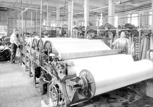 Paterson, New Jersey - Textiles. Jackson Winding and Warping Company, June 1937, Lewis Hine, 1874 -