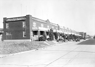 Lancaster, Pennsylvania - Housing. Row of houses in which there are some silk, linoleum, and