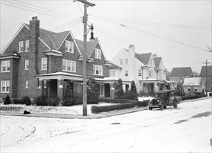 Lancaster, Pennsylvania - Housing. Houses near Hamilton Watch Company - probably inhabited by minor