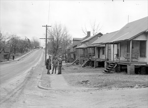 High Point, North Carolina - Housing. Homes of colored workers in High Point, North Carolina, 1936,