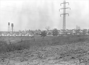 High Point, North Carolina - Housing. General view of company-owned mill village - Highland Yarn
