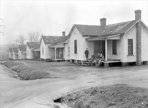 High Point, North Carolina - Housing. Homes in company-owned mill village of Pickett Yarn Mills -
