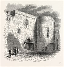 Bloody Tower, London, England, engraving 19th century, Britain, UK